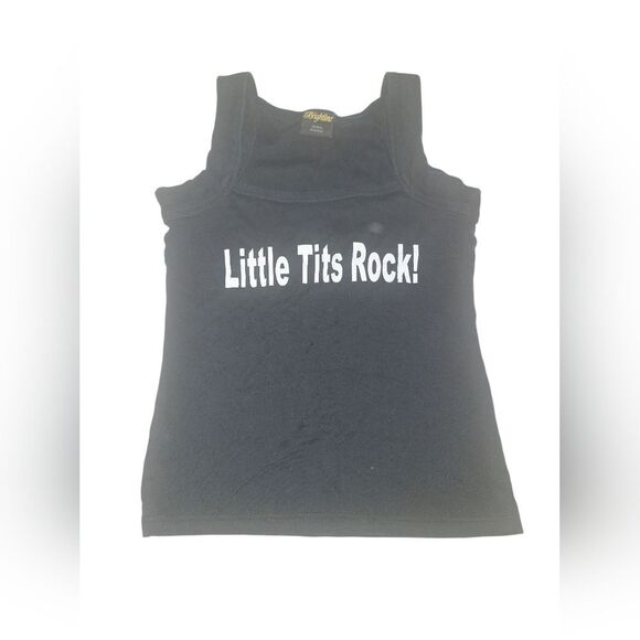 brightline Tops - Black Kids Tank Top